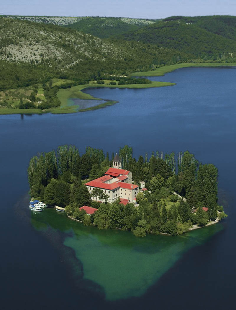 Croatia National Park Krka Island Visovac