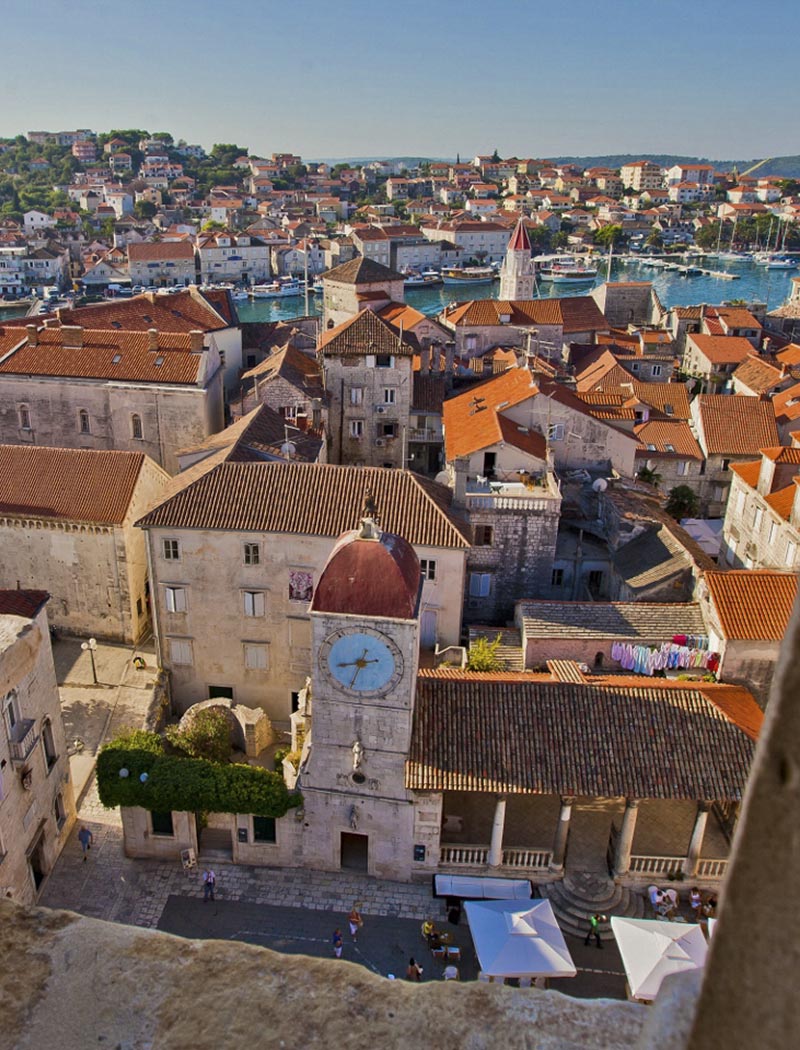 Croatia Trogir From The Cathedral UNESCO
